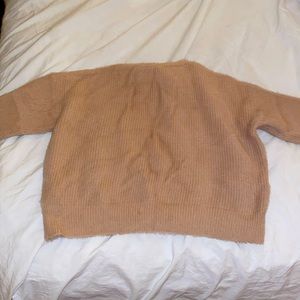 Tan sweater, appropriate for any events | Bought Dec 2023 | Clean, unworn |